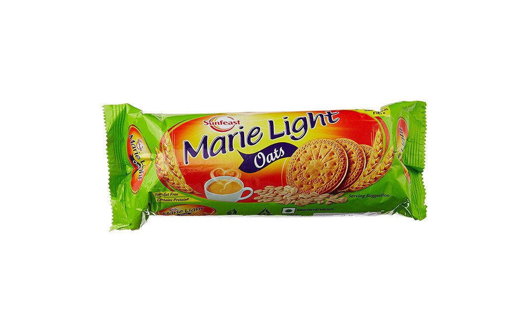 Sunfeast Marie Light Oats Biscuits   Pack  75 grams
